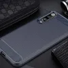 Szénszál mintájú TPU tok Xiaomi Mi 9 SE kék - 3. kép