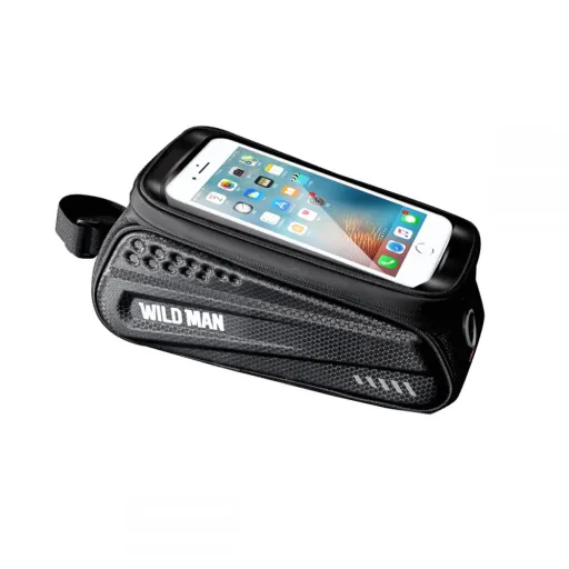 Sakwa Wildman Hardpouch L biciklis telefontartó fekete