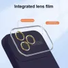 Soft Silicone Lens tok iPhone 13-hoz lila - 2. kép