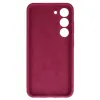 Silicone Lite tok Samsung Galaxy S23 Plus burgundy - 1. kép