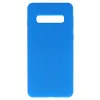 Silicone Lite tok Samsung Galaxy S10 kék - 0. kép