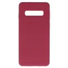 Silicone Lite tok Samsung Galaxy S10 burgundy - 0. kép