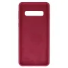 Silicone Lite tok Samsung Galaxy S10 burgundy - 1. kép