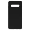 Silicone Lite tok Samsung Galaxy S10 fekete - 0. kép