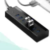 Ugreen multifunkcionális HUB 7 az 1-ben USB-A - 7x USB-A 5 Gb/s fekete (US219) - 1. kép