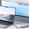 Multifunkciós HUB 5 az 1-ben USB-C - HDMI 1.4 / 3 x USB-A / USB-C PD 100W Ugreen CM511 - szürke - 2. kép