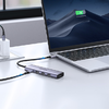 Multifunkciós HUB 5 az 1-ben USB-C - HDMI 1.4 / 3 x USB-A / USB-C PD 100W Ugreen CM511 - szürke - 3. kép