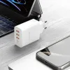 Dudao A5HEU hálózati töltő 3x USB-A 1x USB-C PD20W - fehér - 1. kép