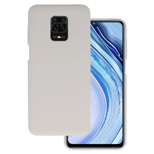 Szilikon Lite tok Xiaomi Redmi Note 9S/Note 9 Pro titán Szilikon Lite tok Xiaomi Redmi Note 9S/Note 9 Pro titán