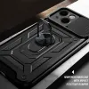 Slide Camera Armor tok Xiaomi Redmi Note 13 5G fekete - 4. kép