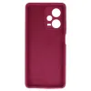 Xiaomi Redmi Note 12 Pro Plus 5G tok Silicone Lite tok burgundy - 1. kép