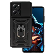 Slide Camera Armor tok Xiaomi Redmi Note 12 Pro 5G/Poco X5 Pro fekete