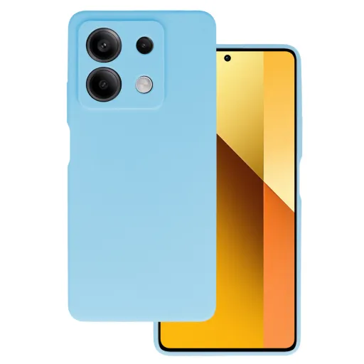 Szilikon Lite tok Xiaomi Redmi Note 13 5G világoskék