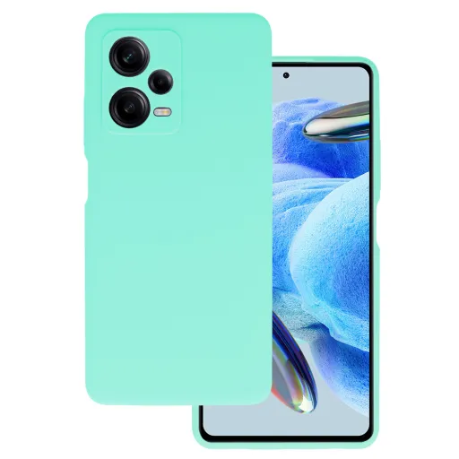 Szilikon Lite tok Xiaomi Redmi Note 12 Pro 5G mint Szilikon Lite tok Xiaomi Redmi Note 12 Pro 5G mint