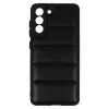 Leather 3D tok Samsung Galaxy S21 FE-hez, design 2, fekete - 2. kép