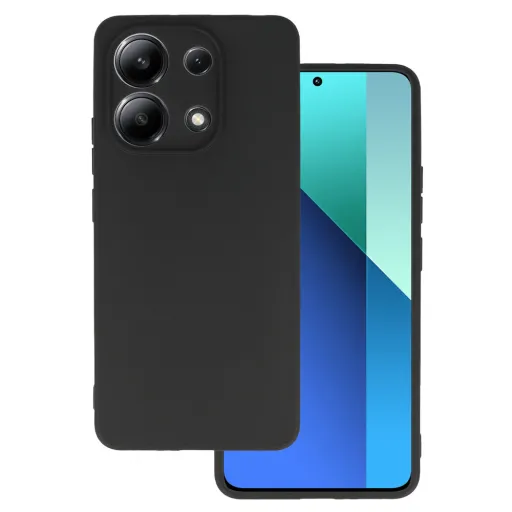 Hátlap MATT tok XIAOMI REDMI NOTE 13 4G fekete