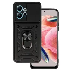 Slide Camera Armor tok Xiaomi Redmi Note 12 4G/LTE fekete