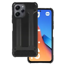 Puzdro Armor Carbon pre Xiaomi Redmi 12 Čierna Puzdro Armor Carbon pre Xiaomi Redmi 12 Čierna