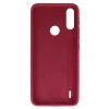 Silicone Lite tok Motorola Moto E7 Power/E7i Power burgundy - 1. kép