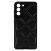 Leather 3D tok Samsung Galaxy S21 FE design 3 fekete - 2. kép