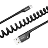 Baseus Fish Eye spring USB-A / Lightning 2A cable 1m - black - 0. kép