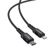 Acefast C4-01 Lightning - USB-C PD cable 30W 3A 480Mb/s 1.8m - black - 1. kép