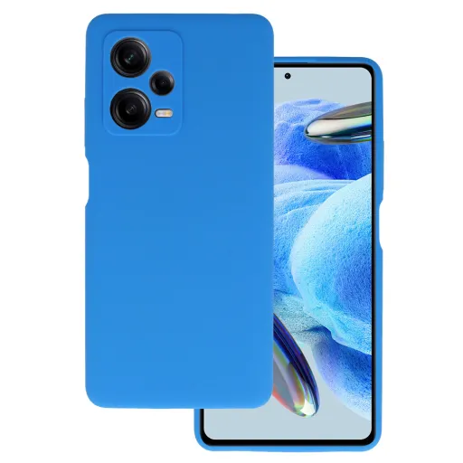 Szilikon Lite tok Xiaomi Redmi Note 12 Pro Plus kék