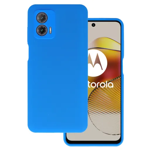 Silicone Lite tok Motorola Moto G73 blue