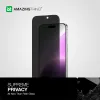 Amazing Thing edzett üveg Titan Privacy üvegfólia IP156.1PPRCFGLA iPhone 15 Pro-hoz - 2. kép