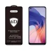 Full Glue 6D edzett üvegfólia Samsung Galaxy M23 5G fekete - 1. kép