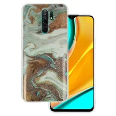 Márvány Csillogó Tok Xiaomi Redmi 9 Design 5 tok