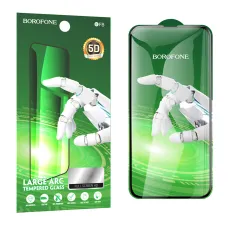 Borofone Diamond Armor 5D ívelt üvegfólia iPhone 14 Plus/13 Pro Max - 10 darab