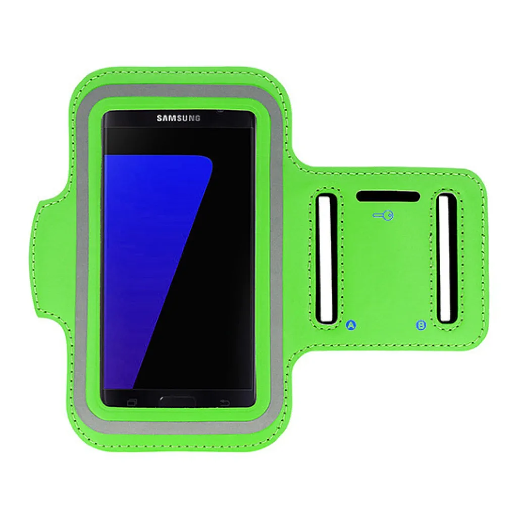 Armband SLIM Type 1 tok iPhone 11/11Pro/12/12Pro/13/13Pro/14/14 Pro/Samsung S20/S21/S22/S23 (5,5 hüvelyk) ZÖLD - 1