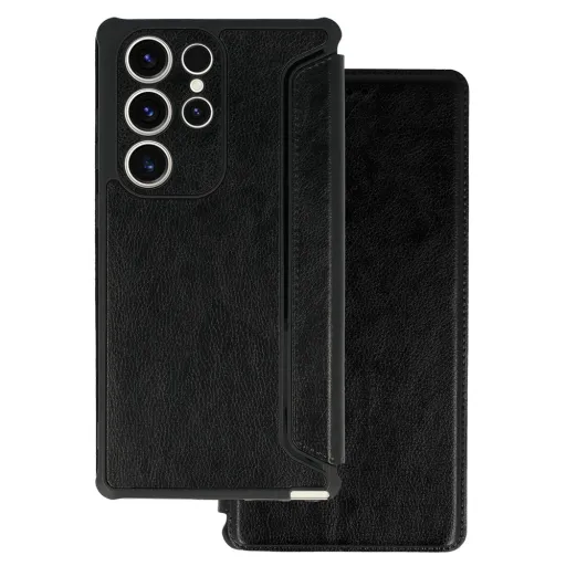 Razor Leather fliptok Xiaomi Redmi Note 12 Pro Plus black tok