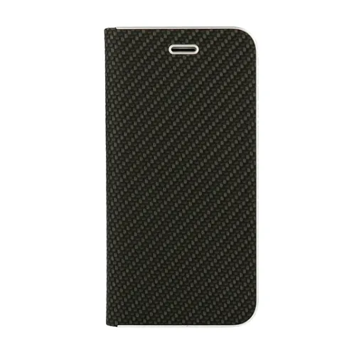 Vennus CARBON fliptok kerettel Xiaomi Mi 10/Mi 10 Pro fekete