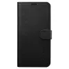 Samsung A40 Spigen Wallet S flip tok fekete színben - 0. kép