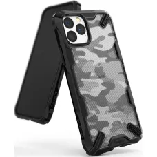 Ringke Fusion X iPhone 11 Pro Camo Black tok fekete színben