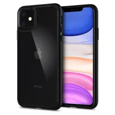 Spigen Ultra Hybrid tok iPhone 11 matt fekete