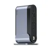 Baseus multifunkcionális HUB: 3x USB 3.2 Gen 1 / 2x USB 2.0 / 2x USB Type C / SD és micro SD kártyaolvasó / AUX / 3x HDMI / RJ45 1Gbps / Power Delivery 100W (EU / CN / UK dugók) szürke (CAHUB-DG0G) - 1. kép