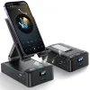 Joyroom JR-MH01 vezeték nélküli hangszóró telefon vagy tablet tartóval - fekete - 0. kép