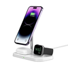 Tech-Protect QI15W-A22 indukčná MagSafe nabíjačka 3v1 s MagSafe stojanom pre smartfón / Apple Watch / AirPods - biela - 3. kép