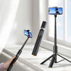 Tech-Protect L08S Bluetooth selfie tyč s diaľkovým ovládaním, statív do 141 cm - čierna - 2. kép