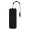 Baseus AcmeJoy HUB 4-port (USB-C to 1x USB-C PD&Data/3x USB3.0) sötétszürke (WKJZ010013) - 1. kép