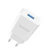 Dudao A4EU USB-A 2.1A hálózati töltő adapter - fehér - 0. kép