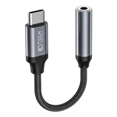 Tech-Protect UltraBoost USB-C / 3.5mm mini jack adapter - fekete