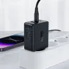 Acefast gyors töltő GaN (2x USB-C / USB-A) PPS / PD / QC4+ 65W fehér (A41) - 4. kép