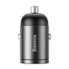 Baseus Tiny Star PPS mini autós töltő USB Type C 30W Quick Charge 3.0 PD 3.0 szürke (VCHX-B0G) - 1. kép