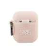 Karl Lagerfeld KLA2RUNIKP AirPods 1/2 tok pink/pink Szilikon Karl Head 3D - 0. kép