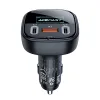Acefast autós töltő 101W 2x USB Type C / USB, PPS, Power Delivery, Quick Charge 4.0, AFC, FCP fekete (B5) - 3. kép