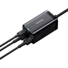 Baseus GaN3 Pro rýchlonabíjačka GaN 2 x USB Type C / 2 x USB 65W PD, QC4.0+, AFC, PPS + kábel USB Type C - USB Type C 1m čierna (CCGP040101) - 3. kép